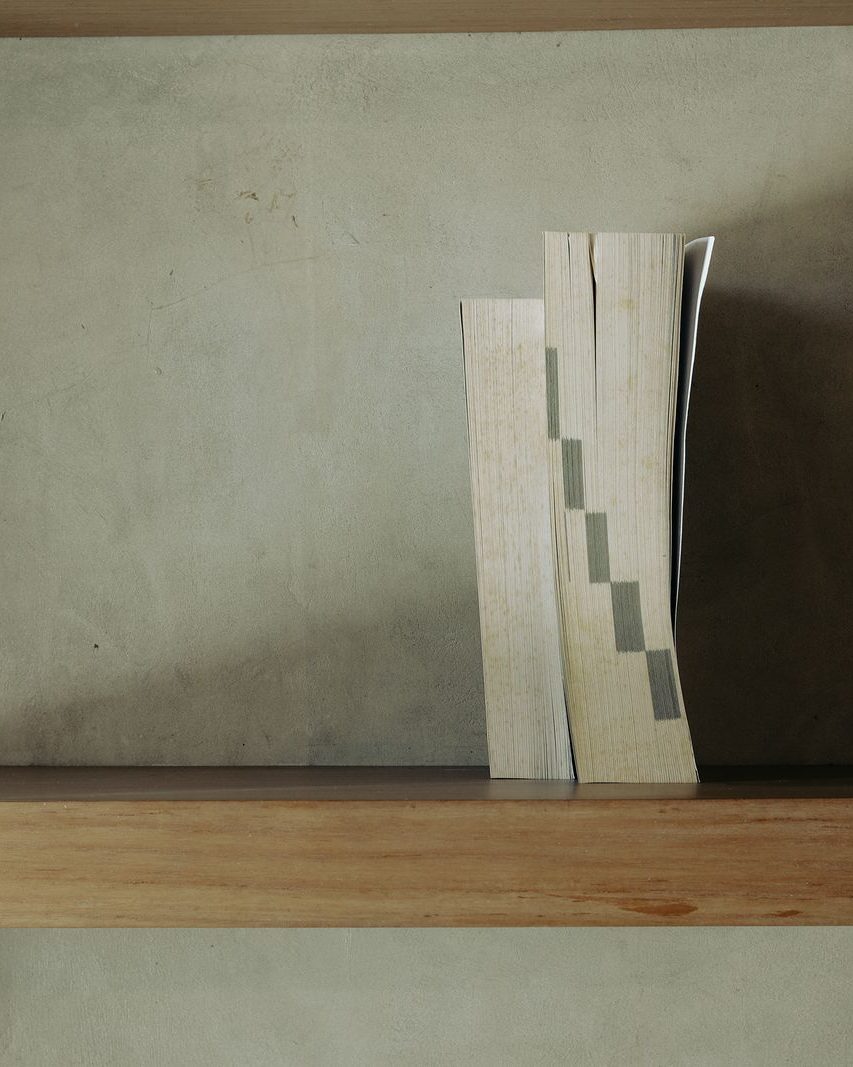 Oak Wall Shelf